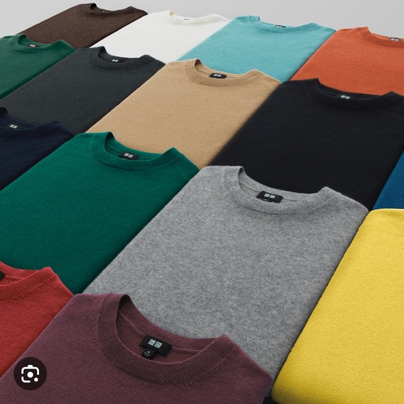 Uniqlo Men’s Cashmere Crewneck - Picture 1 of 4